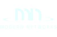 Modern Networks Logo - White Modern Networks Logo - White